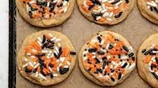 Halloween Sprinkle Cookies