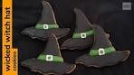 halloween sugar cookies | wicked witch hat| step by step| easy ...