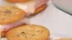 Ham and Cheese Ritz Cracker Sandwiches