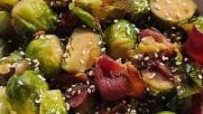Honey Glazed Brussels Sprouts