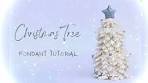 How to make a beautiful fondant Christmas Tree using ...