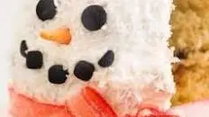 How to Make a Frosty Snowman Coconut Bundt Cake