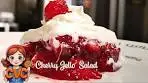 How to Make Cherry Cream Cheese Jello Salad - Church ...