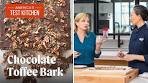 How to Make Chocolate-Toffee Bark | America's Test Kitchen ...