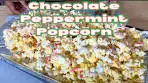 How To Make White Chocolate Peppermint Popcorn