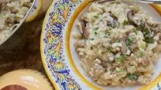 Italian Sausage and Mushroom Risotto