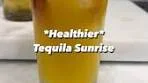 Let's make a healthier*** Tequila Sunrise together! 1.5 oz TC ...