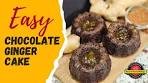 Light and Airy Chocolate Ginger Cake ~ EASY recipe