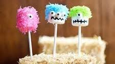 Marshmallow Monster Pops