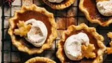 Mini Maple Pumpkin Pies