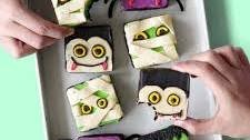 Monster Mash Halloween Brownies (kids recipe)