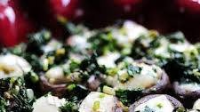 Mushrooms Stuffed with Brie