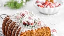 Old Fashioned Spiced Gingerbread Loaf Cake with Lemon Ginger Icing