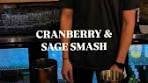 One Bourbon on Instagram: "CRANBERRY & SAGE SMASH ...
