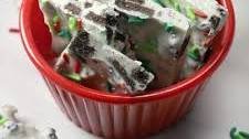 Oreo Peppermint Bark