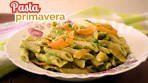 PASTA PRIMAVERA - creamy vegetable pasta with courgettes ...