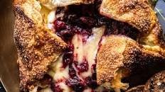 Pastry Wrapped Cranberry Baked Brie