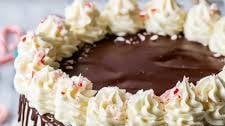Peppermint Bark Cake