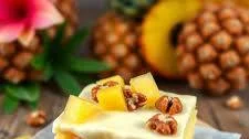 Pineapple Bliss Bars with Creamy Topping