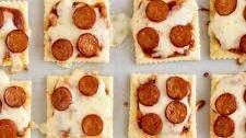 Pizza Cracker Bites