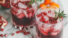 Pomegranate Holiday Cocktail