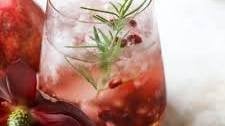 Pomegranate Prosecco Smash