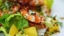 Prawn, mango & avocado salad recipe