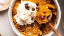 Pumpkin Mug Cake