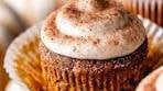 pumpkin spice latte cupcakes ☕️ PSL things are popping up ...