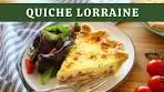 Quiche Lorraine with Homemade Crust | Ham and Cheese ...