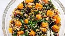 Quinoa Salad with winter veggies
