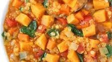 Red Lentil and Sweet Potato Stew
