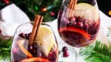 Red Wine Christmas Sangria