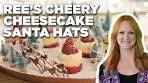 Ree Drummond's Cheery Cheesecake Santa Hats | The ...