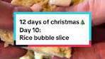 Rice Bubble Slice for Christmas: Easy Recipe