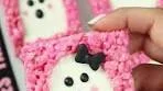 Rice Krispie Treat Ghost Cut Out Tutorial