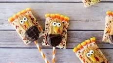 Rice Krispie Treat Turkey Treats