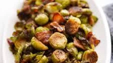 Roasted Brussel Sprouts with Bacon