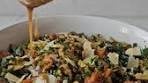 Roasted brussels and sweet potato salad It's hearty, delicious ...