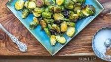 Roasted Brussels Sprouts with Cranberry Orange Marinade