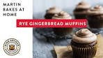 Rye Gingerbread Muffins