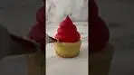 Santa Hat Christmas Cupcakes
