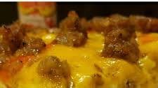 Sausage Egg and Cheese Breakfast Casserole