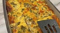 Sausage Hashbrown Breakfast Casserole