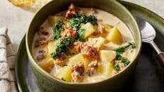 Sausage, Potato and Kale Soup