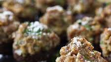 Sausage Stuffed Mushrooms