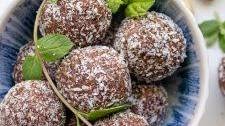 Seriously Good Chocolate Peppermint Bliss Balls