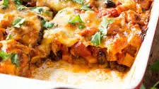 Smoky Sweet Potato & Black Bean Casserole