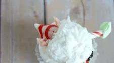 Snowball Elf Cupcakes