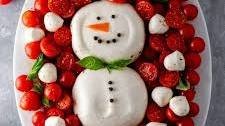 Snowman Caprese Salad